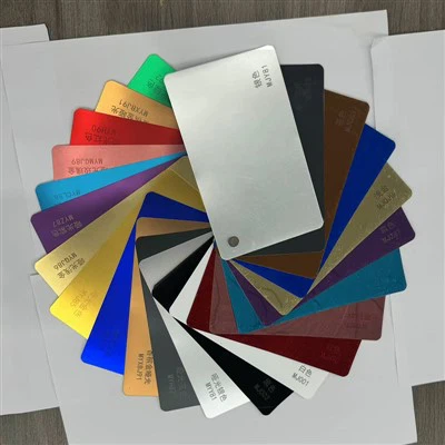 Chrome -Effekt -Film